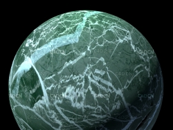 C4D塞伦迪普星球小行星模型 planet serendip