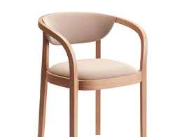 卡里莫库切萨软垫椅3D模型素材下载Chesa Upholstered Chair by Karimoku