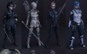 游戏人物角色3D模型 The Weisig Character Collection