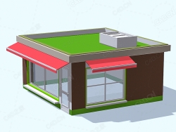 低面多边形店铺 Shop 2