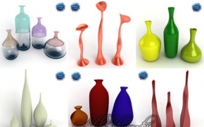 104个花瓶3D模型 3ddd Vases Collection