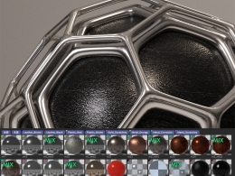 26组C4D Octane金属生锈塑料皮革透明材质球合集免费下载，适用于三维渲染与模型特写