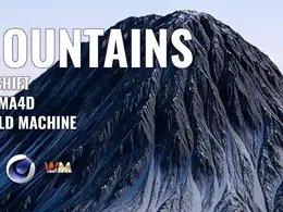 World Machine结合C4D Redshift渲染器制作三维地形图教程