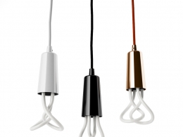 001款灯泡吊灯照明灯具3D模型素材下载Drop Cap Plumen 001 by Plumen