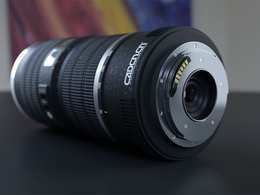 佳能相机70-350mm镜头C4D模型渲染工程文件(Octane 渲染器)