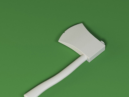 低面卡通斧头图标模型Hatchet