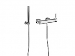 Kartell 壁挂式单把花洒龙头淋浴水龙头3D模型素材下载Kartell Wall-Mounted Single Le