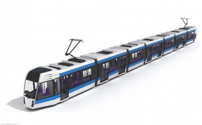 火车/地铁C4D模型 The subway 3D model