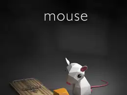 C4D低面多边形小老鼠场景工程文件 Little mouse