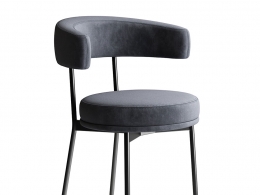 纽约休闲椅Bonaldo座椅3D模型素材下载Neuilly Chair by Bonaldo