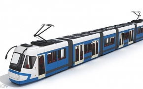 火车/地铁C4D模型 The subway 3D model