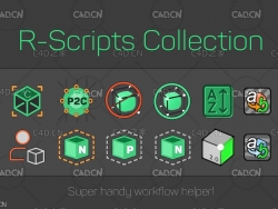 R-S脚本集合-Cinema 4D工作流程助手 含Cinema 4D脚本教程R-Scripts Collection