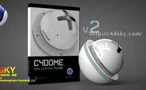 C4D插件：产品级渲染预设HDRI照明插件Renderking C4Dome v20 Build 2020150907 MUS...