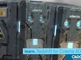 C4D Redshift渲染器全面中实用进阶进阶教程 Redshift for Cinema 4D :V01-V02