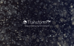 C4D插件 GSG超级置换文本特效 Greyscalegorilla Transform 1.2 带注册和谐教程