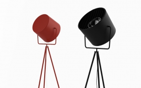 落地投射灯C4D模型 Last Floor Lamp by Zero Lighting