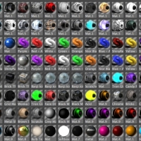 160种C4D纹理材质包 Cinema 4d Materials pack