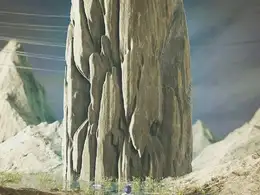 C4D水里的巨石科幻场景工程 OMASHU