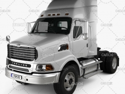 福特牵引车卡车头运输车汽车 Hum3D - Ford Sterling A9500 Tractor Truck 2006