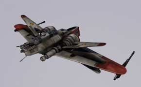 星球大战 ARC-170战斗机C4D模型 Star Wars ARC-170 Fighter 3d model