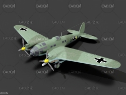 德国二战主力轰炸机 Plane Heinkel 111