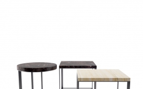 大理石桌椅C4D模型 Lithos Tables