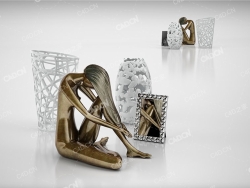 现代雕塑 3d models of modern sculptures
