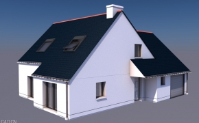 别墅C4D模型 Villa