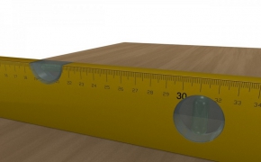 水平尺C4D模型 Livella