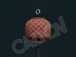 C4D中式灯笼模型 Kitbash3d-Shangri-La_Lantern_B_grp