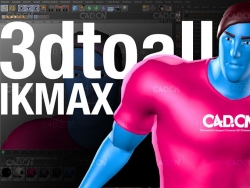 C4D插件-角色绑定插件神器3dtoall IKMAX v1.0b for Cinema 4D 注册机解锁版+视频教程