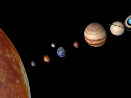 太阳系C4D模型 Solar Sysytem in Cinema 4d