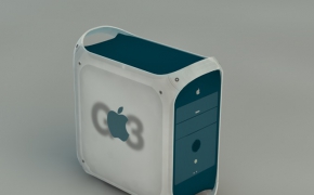 苹果G3电脑机箱C4D模型