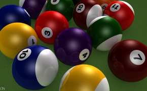 保龄球C4D模型 Bowling 3D model