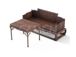 明清风格桌子多人沙发椅中式古典家具