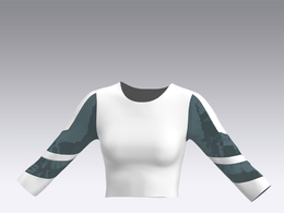 c4d模型女性衣服上衣Sleeves-35