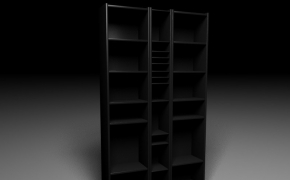 柜子C4D模型 Billy Ikea
