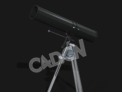 C4D望远镜模型 Telescope