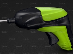手电钻C4D模型 Electric drill