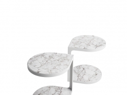Coot桌子 (餐桌)3D模型素材下载Coot Table by Tacchini