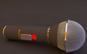 麦克风C4D模型 Mic
