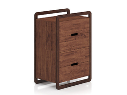 实木高床边柜C4D模型下载bedside cupboard