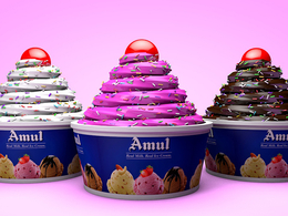 冰淇淋C4D模型 ice cream