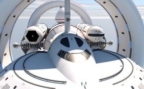 美国航空航天局太空飞船C4D模型 NASA Warp Ship
