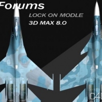 LOCK ON ED SU-27及SU-33战斗机模型 Fighter