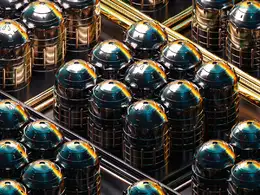 C4D实用工程第115季：高科技武器金属罐C4D工程文件 c4d project