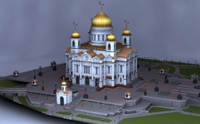300组俄罗斯建筑3D模型合辑3D Models Russian Buildings