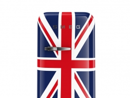斯麦格FAB5英国版立式冰箱3D模型素材下载FAB5 UK Free Standing Refrigerator by Smeg