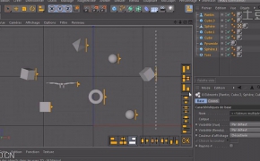 C4D超级对齐插件汉化版 Aligner2D（七系女神）