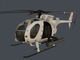 美国单发轻型直升机AH-6i直升机ah-6j-little-bird